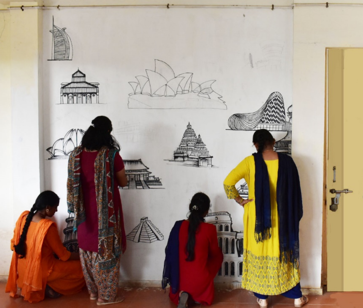 MNMJSA students at work